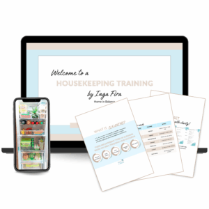 professional housekeeping & organizing course